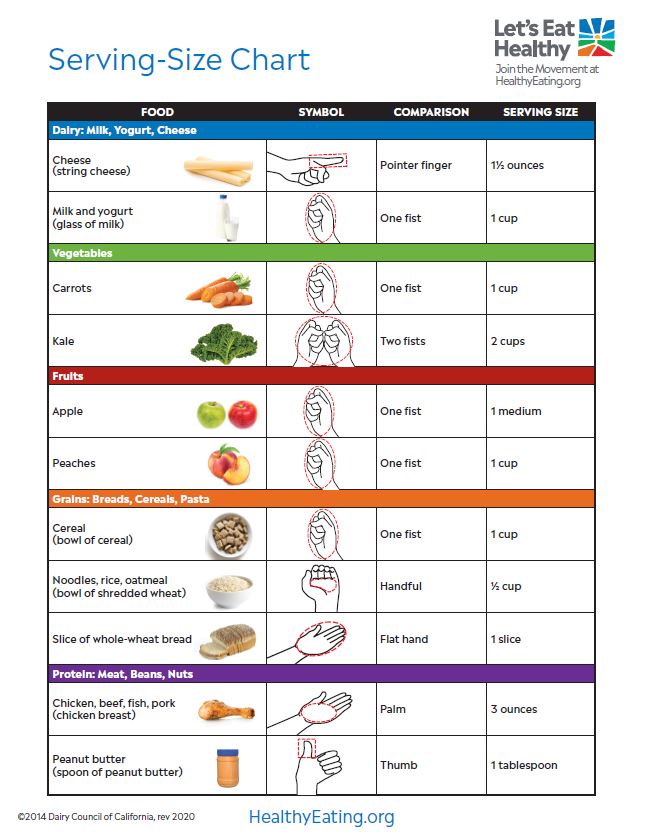 Portion Control Diet: How to Measure Correct Portion Sizes